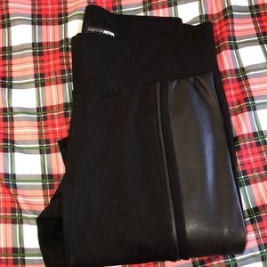 Fashion Nova Leather Leggings